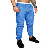 Autumn Men Pants Hip Hop Harem Joggers Pants 2019 New Male Trousers Mens Solid Multi-pocket Cargo Pants Skinny Fit Sweatpants