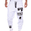 Men's Joggers Sweatpants Letter Print Pants Male Calca Masculina Hip Pop Casual Trousers Track Pants Korean Homme Sweatpant 2019