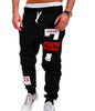Men's Joggers Sweatpants Letter Print Pants Male Calca Masculina Hip Pop Casual Trousers Track Pants Korean Homme Sweatpant 2019
