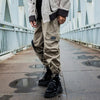 2019 Hip Hop Boy Multi-pocket Elastic Waist Design Harem Pant Men Streetwear Punk Casual Trousers Jogger Male Dancing Black Pant