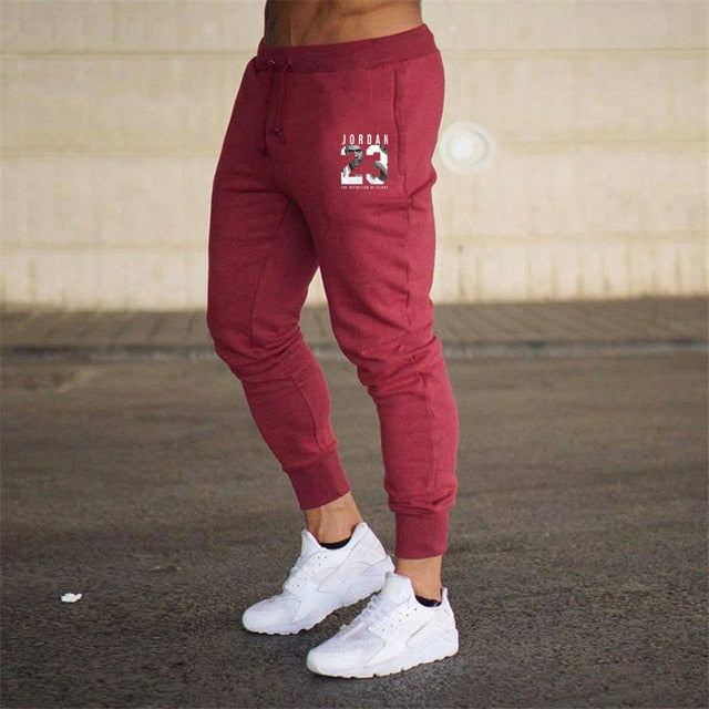 2019 New Men Joggers Jordan 23 Casual Men Sweatpants Gray Joggers Homm –  Helding Store